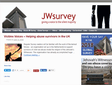 Tablet Screenshot of jwsurvey.org